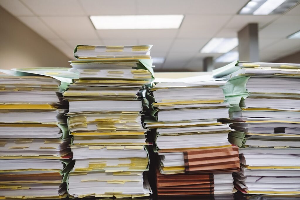 Administratieve documenten bij een betwiste factuur